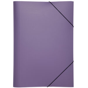 Gummizugmappe Lucy Colours - A3, PP, lila transluzent