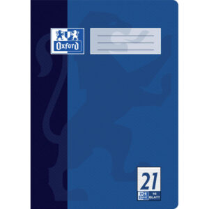 Heft A4 / 16 Blatt Lineatur 21