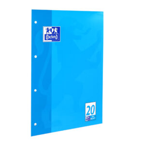 Schulblock Lin.20 - A4, 50 Blatt, 90 g/qm, 4-fach Lochung