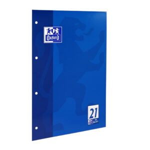 Schulblock Lin.21 - A4, 50 Blatt, 90 g/qm, 4-fach Lochung