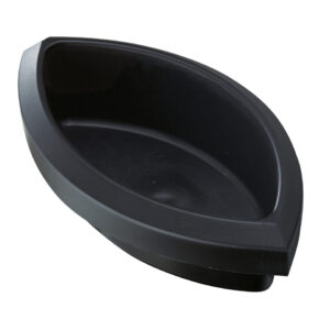 Papierkorb Abfalleinsatz - 1 Liter, schwarz