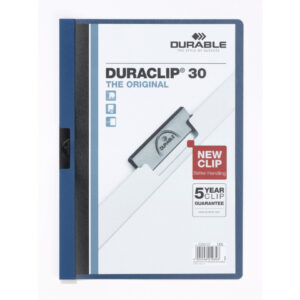 Klemm-Mappe DURACLIP® 30 - A4, dunkelblau
