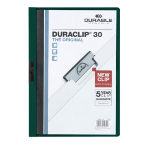Klemm-Mappe DURACLIP® 30 - A4, petrol/dunkelgrün