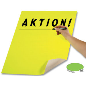 Plakatkarton - 48 x 68 cm, leuchthellgrün