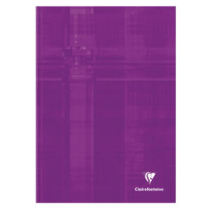Notizbuch - A4, 96Blatt, kariert, farbig sortiert