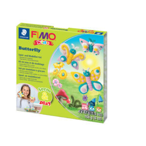 Modelliermasse FIMO® Kids Materialpackung Form & Play "Butterfly", 4 x 42 g