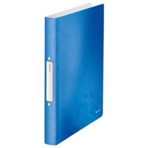4257 Ringbuch WOW - A4, PP, 2 Ringe, 25 mm, blau metallic