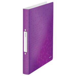 4257 Ringbuch WOW - A4, PP, 2 Ringe, 25 mm, violett