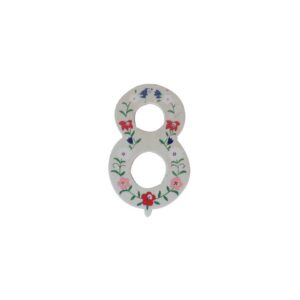 Geburtstagszahl "8" - Holz, 10 cm