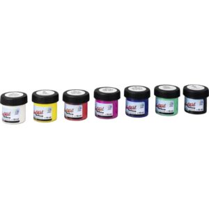 Schulmalfarben Grundsortiment, 7 Farben x 18 ml