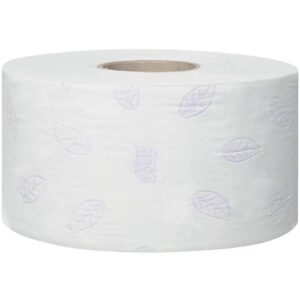Toilettenpapier Mini-Jumbo für T2 System - 12 Rollen, 3-lagig, weiß