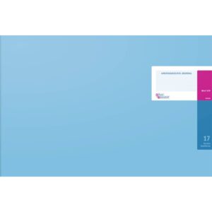Amerikanisches Journal mit Kopfleiste - 490 x 297 mm, 17 Konten (10/14), 48 Blatt