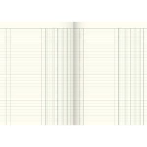Spaltenbuch mit festem Kopf - A4, 2 Spalten, 40 Blatt