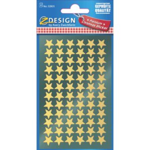Z-Design 52805, Weihnachtssticker, Sterne, 2 Bogen/144 Sticker