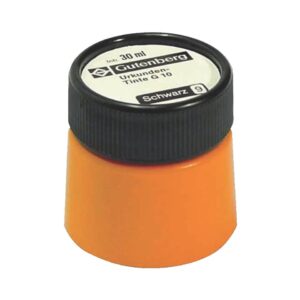 Urkundentinte - 30 ml, schwarz