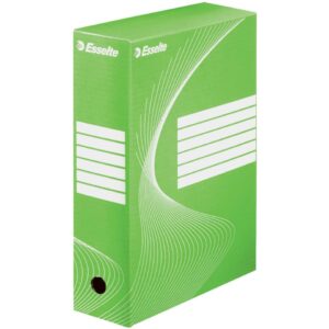 Archiv-Schachtel - DIN A4, Rückenbreite 10 cm, grün