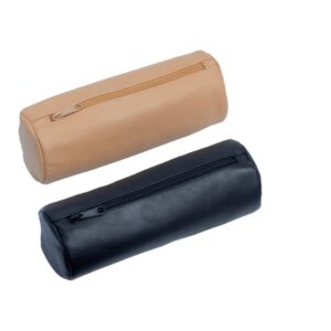 Schlamperrolle XXL - Leder, schwarz