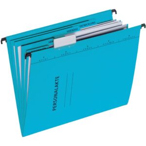 Personalakte - DIN A4, 5 Fächer, mit Hängeschienen, blau