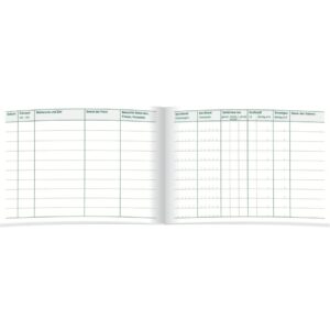 Fahrtenbuch für Pkw - 64 Seiten, A6 quer