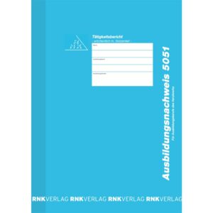 Ausbildungsnachweis-Heft Handwerk mit Skizzenteil wöchentlich, 60 Seiten, DIN A4