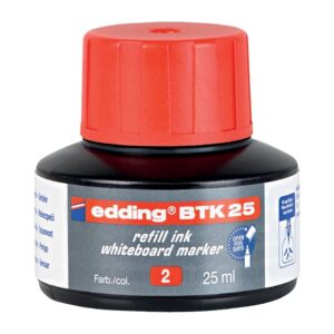 BTK 25 Nachfülltusche - für Boardmarker, 25 ml, rot