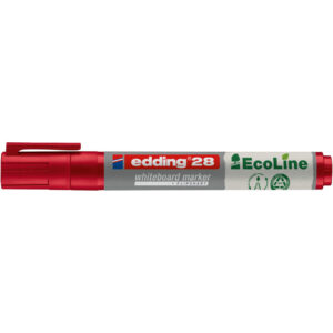 28 Boardmarker EcoLine - nachfüllbar, 1,5 - 3 mm, rot