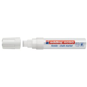 4090 Kreidemarker - 4 - 15 mm, weiß
