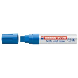 4090 Kreidemarker - 4 - 15 mm, blau