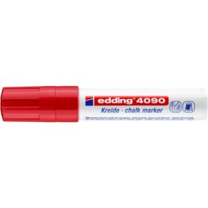 4090 Kreidemarker - 4 - 15 mm, rot