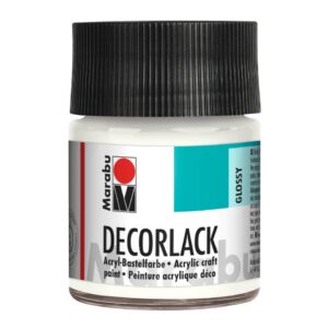 Decorlack Acryl - weiß 070, 50 ml