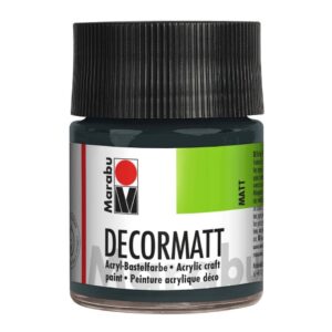 Decormatt Acryl - Dunkelgrau 079, 50 ml