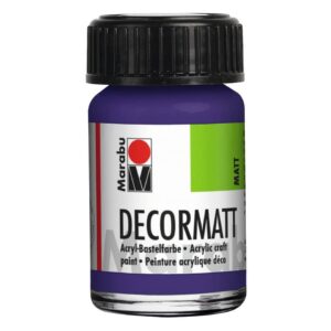 Decormatt Acryl - Violett dunkel 051, 15 ml