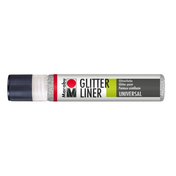 Glitter-Liner - Silber 582, 25 ml
