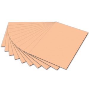 Tonpapier - 50 x 70 cm, apricose