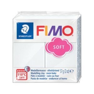 Modelliermasse FIMO® soft - 57 g, weiß