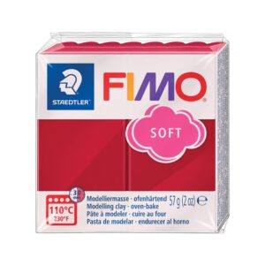 Modelliermasse FIMO® soft - 57 g, kirschrot