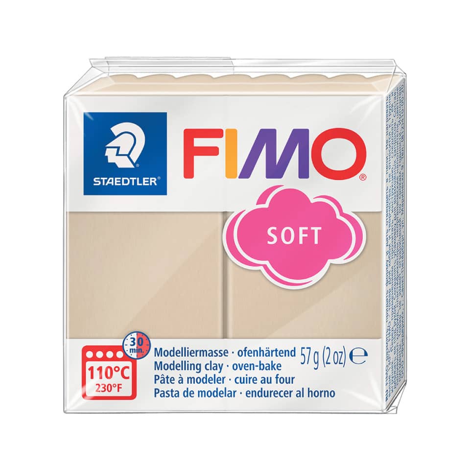 Modelliermasse FIMO® soft - 57 g, sahara