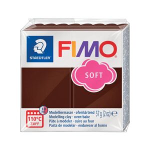Modelliermasse FIMO® soft - 57 g, schoko