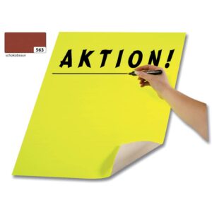 Plakatkarton - 48 x 68 cm, schokobraun