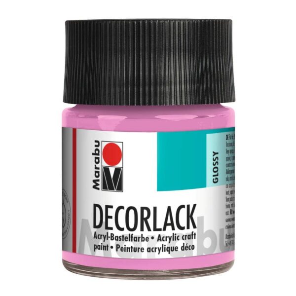 Decorlack Acryl - Pink 033, 50 ml