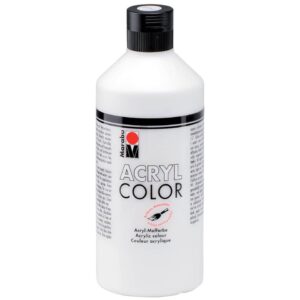 Acrylfarbe Color - weiß, 500 ml