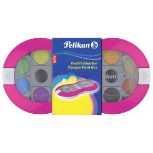 Farbkasten Space+ magenta, 12 Farben inkl. 7,5 ml Deckweiß