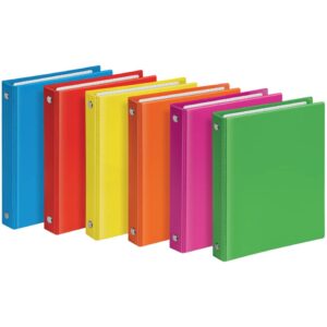 Taschenringbuch VELOCOLOR® - A6, 4-Ring, 138 x 168 mm, sortiert