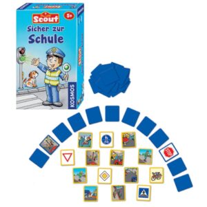 Scout Sicher zur Schule -Lustiges Memospiel