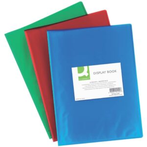 Sichtbuch - 20 Hüllen, PP transluzent, 250 mym, rot