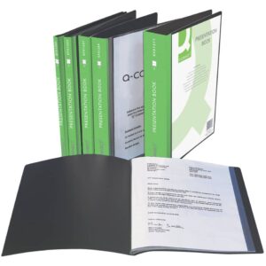 Sichthüllenmappe Panorama - 100 Hüllen, schwarz