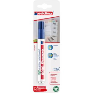 3000 Permanentmarker - nachfüllbar, 1,5 - 3 mm, blau, Blister