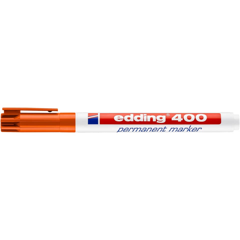 400 Permanentmarker - 1 mm, orange, nachfüllbar