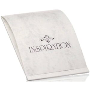 Briefblock Inspiration - A4, 40 Blatt, grau marmora