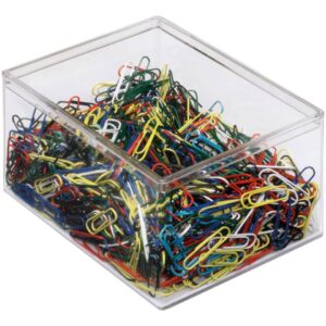 Briefklammern - Metall, kunststoffüberzogen, 26 mm, sortiert, 1000 Stück